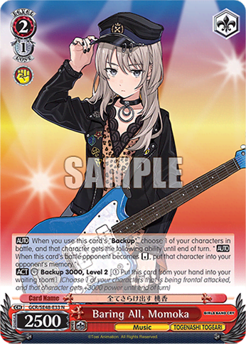 Baring All, Momoka (GCR/SE48-E33) — [EX] Premium Booster Girls Band Cry