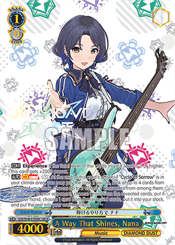 A Way That Shines, Nana (GCR/SE48-E59GBC) — [EX] Premium Booster Girls Band Cry