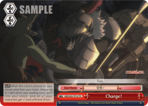 Charge! (GBS/S63-TE10) — [TD] Goblin Slayer