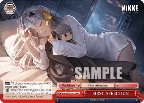 FIRST AFFECTION (NIK/S117-E081R) — Booster Pack GODDESS OF VICTORY: NIKKE