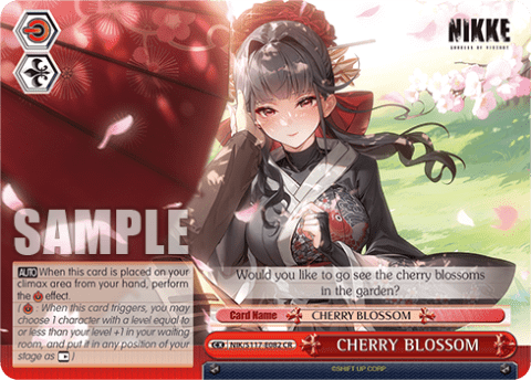 CHERRY BLOSSOM (NIK/S117-E082) — Booster Pack GODDESS OF VICTORY: NIKKE