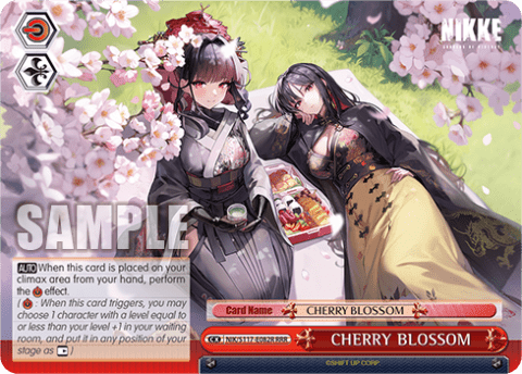 CHERRY BLOSSOM (NIK/S117-E082R) — Booster Pack GODDESS OF VICTORY: NIKKE