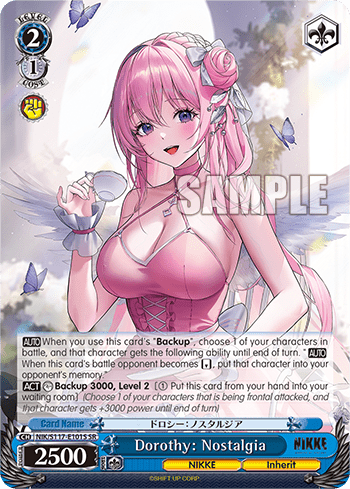 Dorothy: Nostalgia (Holo) (NIK/S117-E101S) — Booster Pack GODDESS OF VICTORY: NIKKE