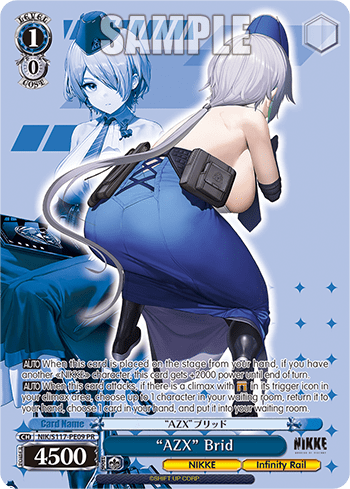“AZX” Brid (NIK/S117-PE09) — Booster Pack GODDESS OF VICTORY: NIKKE