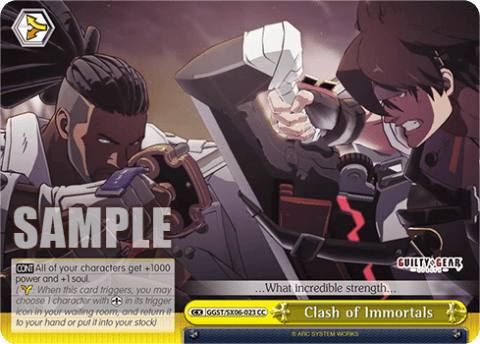 Clash of Immortals (GGST/SX06-023) — Guilty Gear -Strive-