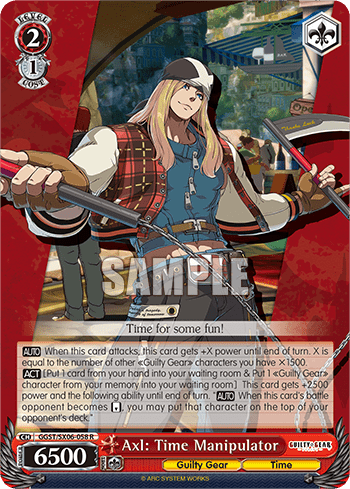 Axl: Time Manipulator (GGST/SX06-058) — Guilty Gear -Strive-