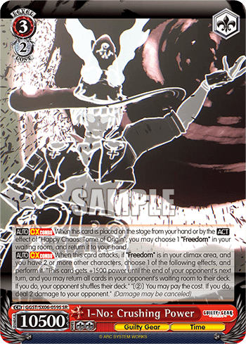I-No: Crushing Power (Holo) (GGST/SX06-059S) — Guilty Gear -Strive-