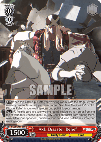 Axl: Disaster Relief (GGST/SX06-069) — Guilty Gear -Strive-