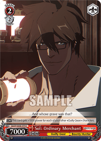 Sol (furigana:Frederick): Ordinary Merchant (GGST/SX06-074) — Guilty Gear -Strive-