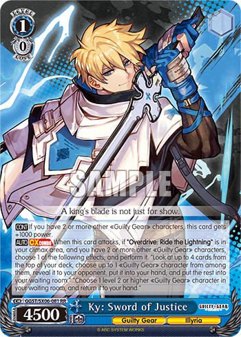Ky: Sword of Justice (GGST/SX06-081) — Guilty Gear -Strive-