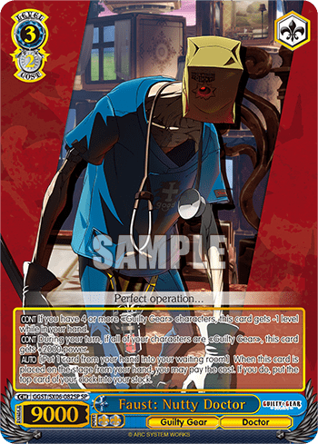 Faust: Nutty Doctor (GGST/SX06-082SP) — Guilty Gear -Strive-