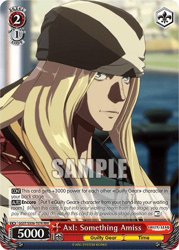 Axl: Something Amiss (GGST/SX06-T07R) — [TD] Guilty Gear -Strive-