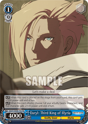 Daryl: Third King of Illyria (GGST/SX06-T16) — [TD] Guilty Gear -Strive-