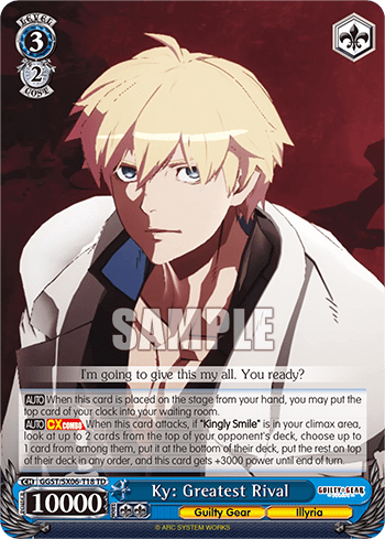 Ky: Greatest Rival (GGST/SX06-T18) — [TD] Guilty Gear -Strive-