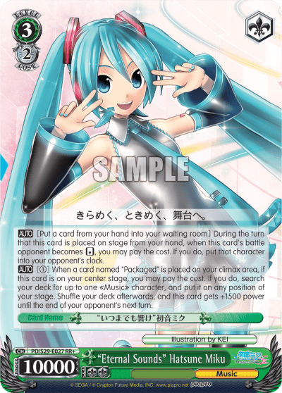 "Eternal Sounds" Hatsune Miku (PD/S29-E027) — Hatsune Miku: Project DIVA F 2nd