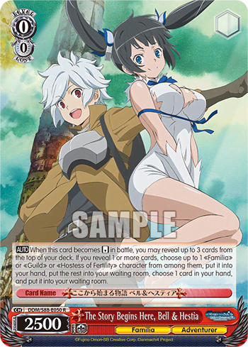 The Story Begins Here, Bell & Hestia (DDM/S88-E050) — Is It Wrong to Try to Pick Up Girls in a Dungeon?
