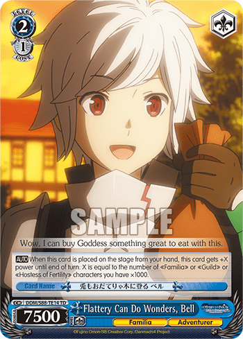 Flattery Can Do Wonders, Bell (DDM/S88-TE14) — [TD] Is It Wrong to Try to Pick Up Girls in a Dungeon?