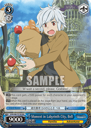 Moment in Labyrinth City, Bell (DDM/S88-TE15R) — [TD] Is It Wrong to Try to Pick Up Girls in a Dungeon?