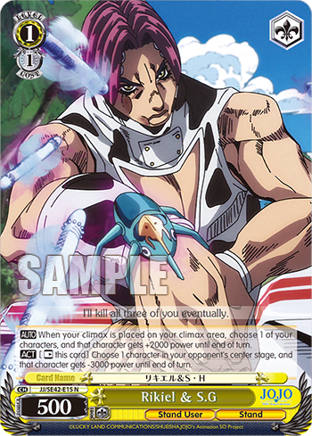 Rikiel & S.G (JJ/SE42-E15) — [EX] JoJo’s Bizarre Adventure: Stone Ocean