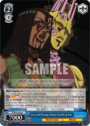 Love and Revenge, Ermes Costello & Smc (JJ/SE42-E50) — [EX] JoJo’s Bizarre Adventure: Stone Ocean