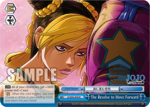 The Resolve to Move Forward (JJ/SE42-E58) — [EX] JoJo’s Bizarre Adventure: Stone Ocean