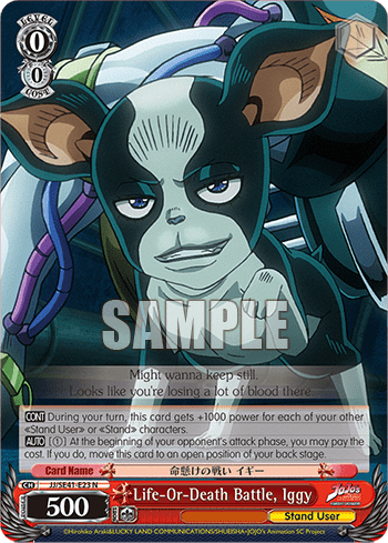 Life-Or-Death Battle, Iggy (JJ/SE41-E23) — [EX] JoJo’s Bizarre Adventure: Stardust Crusaders