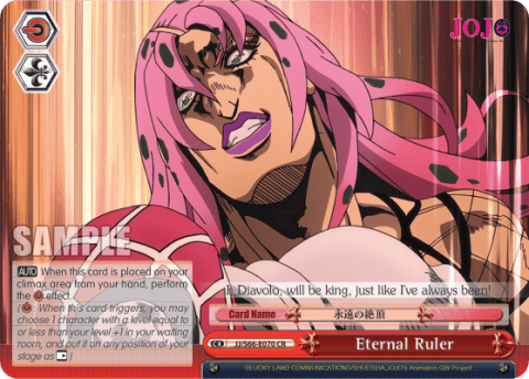 Eternal Ruler (JJ/S66-E070) — JoJo's Bizarre Adventure: Golden Wind