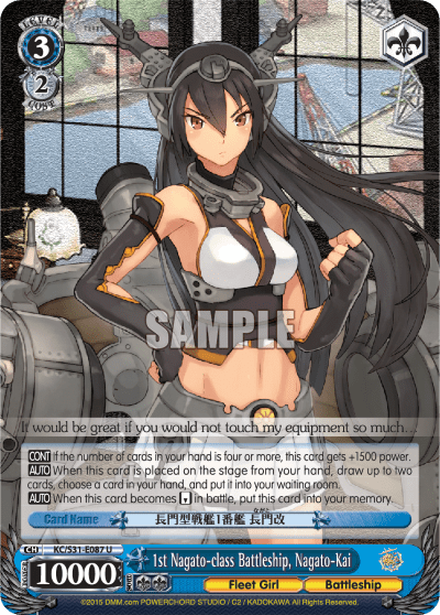 1st Nagato-class Battleship, Nagato-Kai (KC/S31-E087) — Kancolle, 2nd Fleet