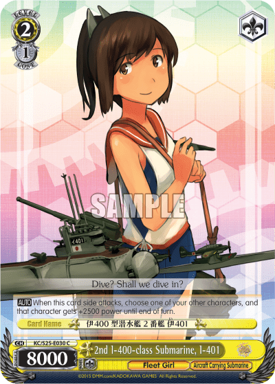 2nd I-400-class Submarine, I-401 (KC/S25-E030) — Kancolle