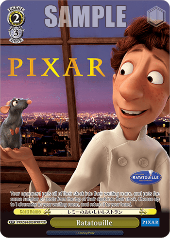 Ratatouille (PXR/S94-E024PXR) — Booster Pack PIXAR CHARACTERS