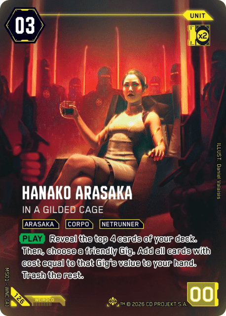 Hanako Arasaka (126) — Spoiler Set