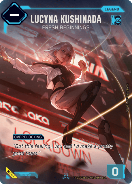 Lucyna Kushinada (N001) — Promo Cards