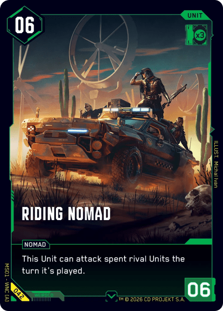 Riding Nomad (42) — Spoiler Set