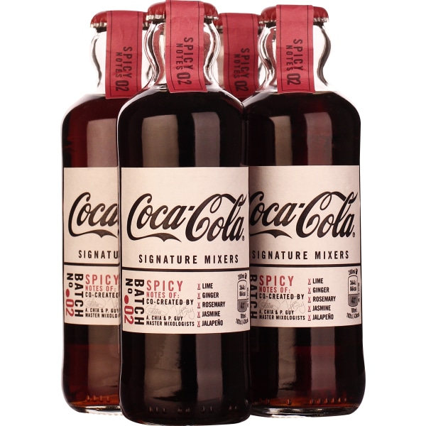 CocaCola Signature Mixers Spicy Notes 4pack 4x20CL aanbieding