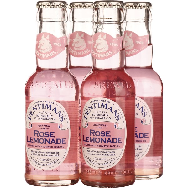 Fentimans Rose Lemonade 4 Pack 4X125Ml fentimans kopen in de aanbieding