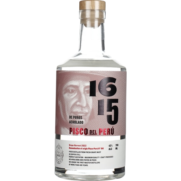 Pisco 1615 Acholado 70Cl pisco 1615 kopen in de aanbieding