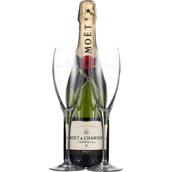 Moet Chandon Moetchandon Imperial Brut Luxury Coffret Giftset 75Cl moet chandon kopen in de aanbieding