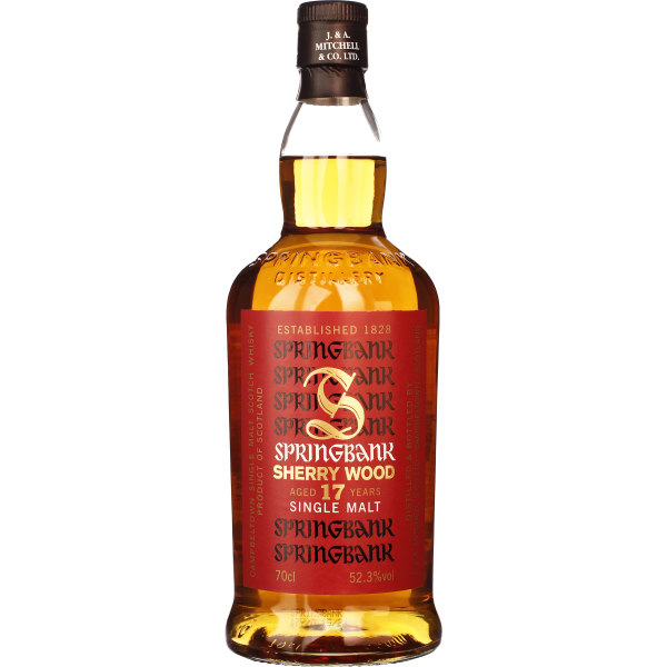 Springbank 17 Years Sherry Wood 70Cl springbank kopen in de aanbieding