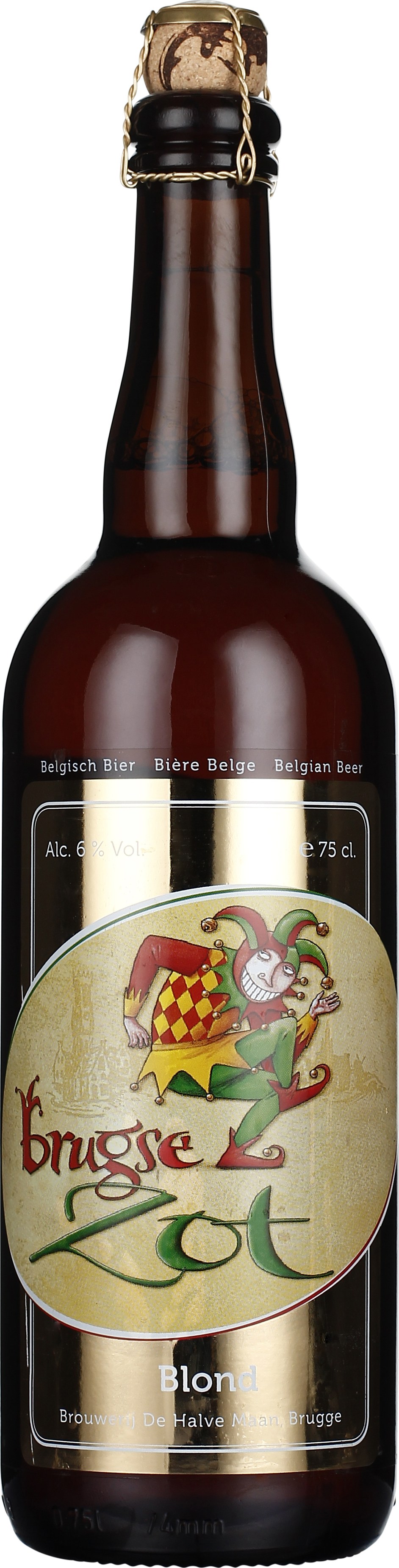 Drankdozijn Brugse Zot Blond 75CL aanbieding