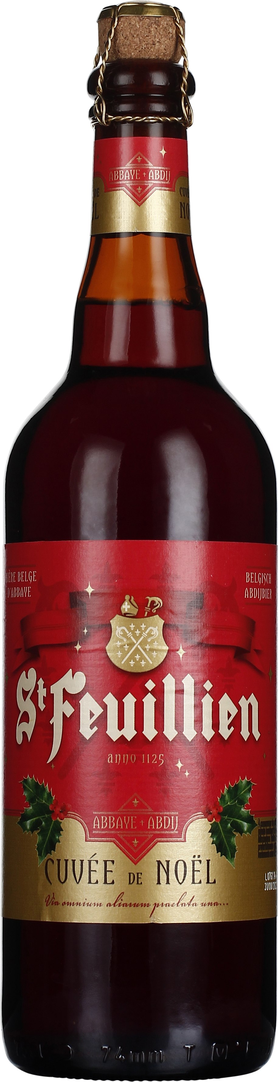 Drankdozijn St.Feuillien Cuvee de Noël 75CL aanbieding