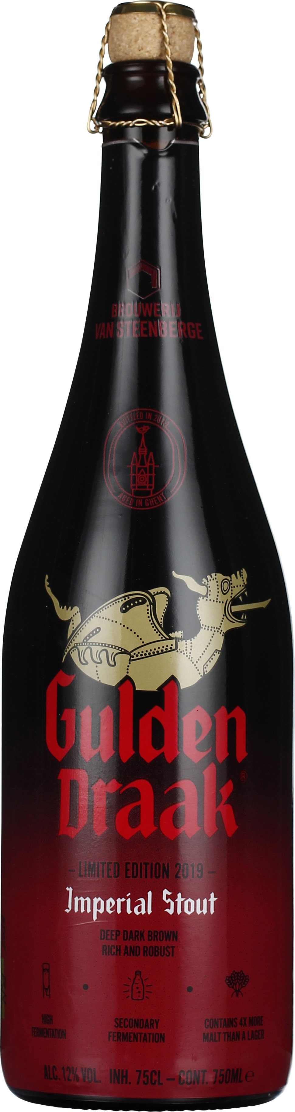 Drankdozijn Gulden Draak Imperial Stout 75CL aanbieding
