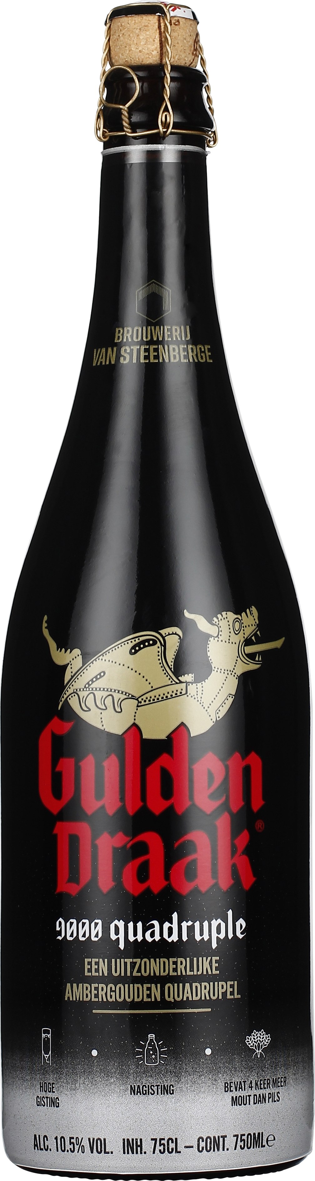 Drankdozijn Gulden Draak 9000 Quadrupel 75CL aanbieding