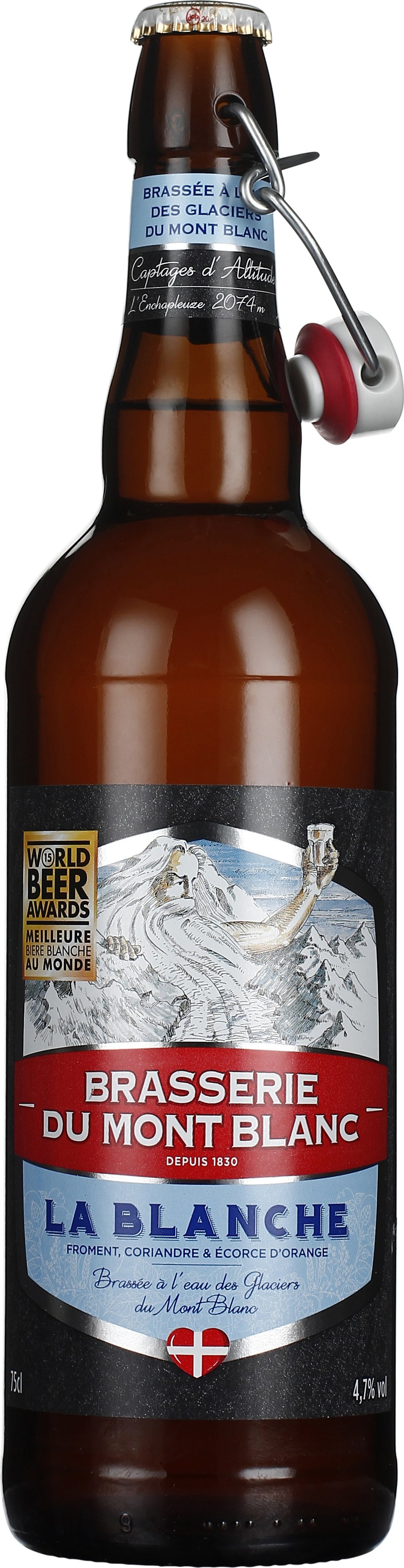 Drankdozijn Du Mont Blanc La Cristal La Blanche 75CL aanbieding