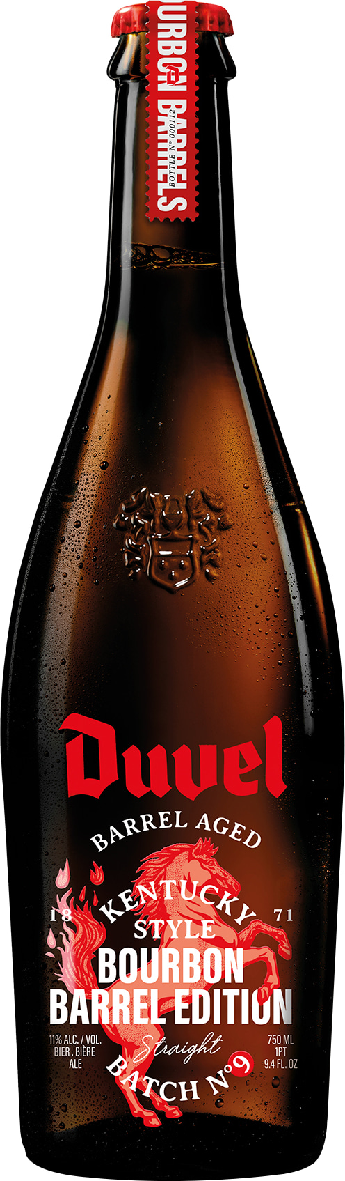 Drankdozijn Duvel Barrel Aged Nr.9 Kentucky Style Bourbon Edition 75CL aanbieding