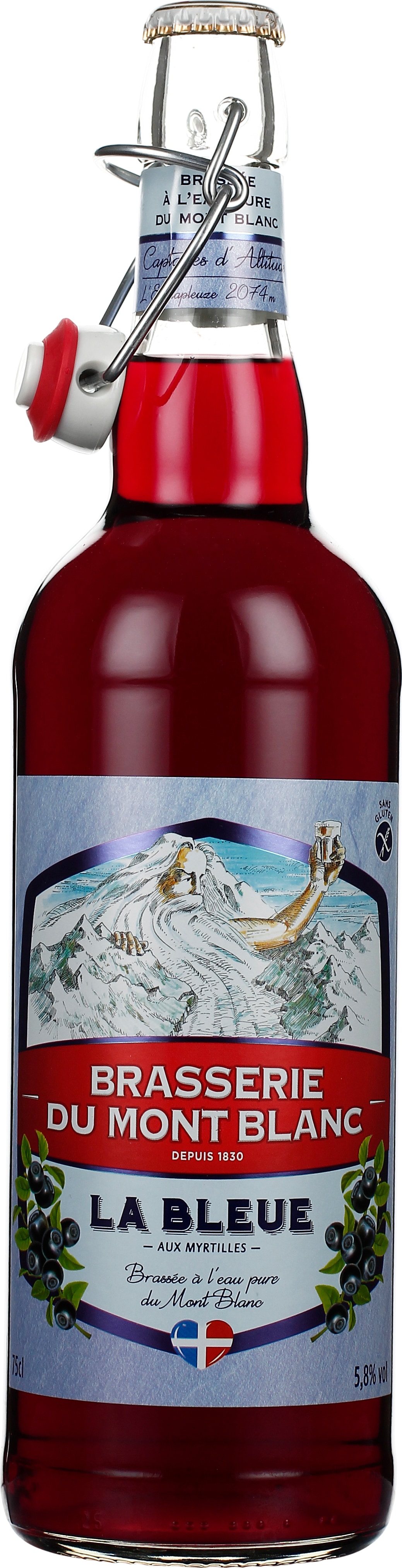 Drankdozijn Du Mont Blanc La Bleue 75CL aanbieding