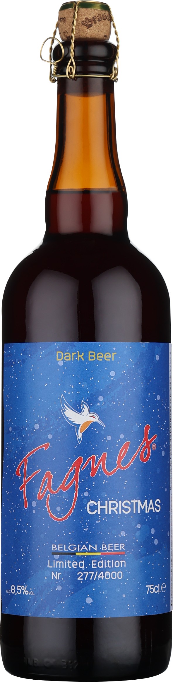 Drankdozijn Fagnes Christmas 75CL aanbieding