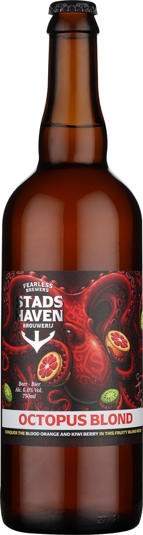 Drankdozijn Stadshaven Octopus Blond 75CL aanbieding