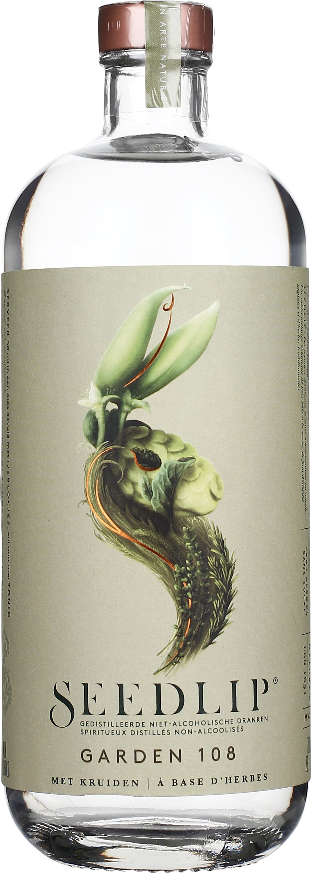 Drankdozijn Seedlip Garden 108 non-alcoholic Spirit 70CL aanbieding Drankdozijn Seedlip Garden 108 non-alcoholic Spirit 70CL aanbieding