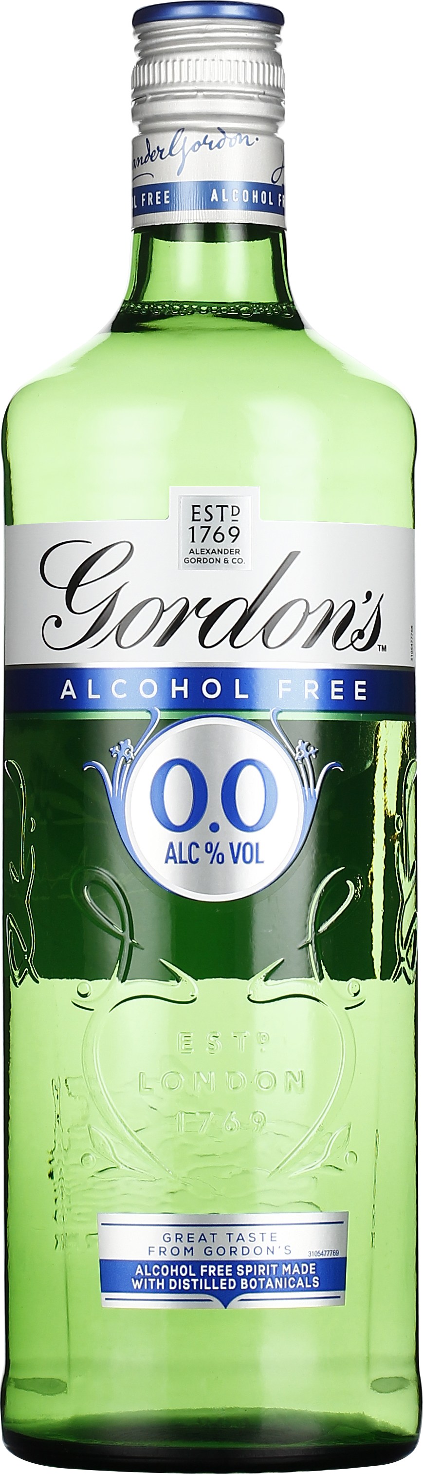 Drankdozijn Gordon's 0.0% Alcohol Free Spirit 70CL aanbieding Drankdozijn Gordon's 0.0% Alcohol Free Spirit 70CL aanbieding