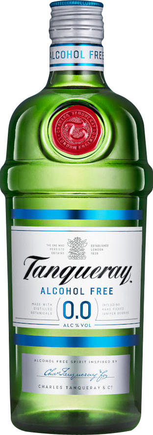 Drankdozijn Tanqueray 0.0% Alcohol Free Spirit 70CL aanbieding